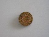 QW9 J 55 - Insigna - tematica industrie - Uzina 23 august Bucuresti 1971, Romania de la 1950