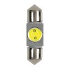 Bec Hyper-Led2 - 1SMD 12V sofit 10x36mm soclu SV85-8 1buc - Alb Garage AutoRide, Lampa