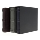 Set 3 albume foto Elegance, 10x15, 600 poze, piele eco, cutie decorativa
