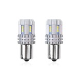 Cumpara ieftin Set becuri auto cu LED CANBUS compatibil P21 R5W/R10W 22 SMD Alb 12V/24V,