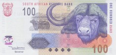 Bancnota Africa de Sud 100 Rand (2005) - P131a UNC ( vezi descriere )