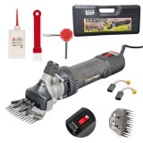 Cumpara ieftin Masina de tuns oi 1500w, 2800rpm, 77mm latime, 6 trepte, turatie variabila, carbuni de rezerva KRAFTNER KF-1542
