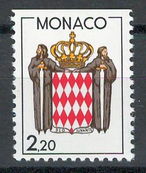 Monaco 1987 Mi 1832 MNH - Stemele Statelor foto