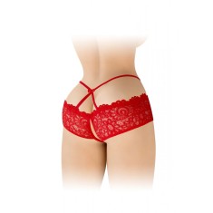 Bikini Crotchless Celia, Rosu, S-L