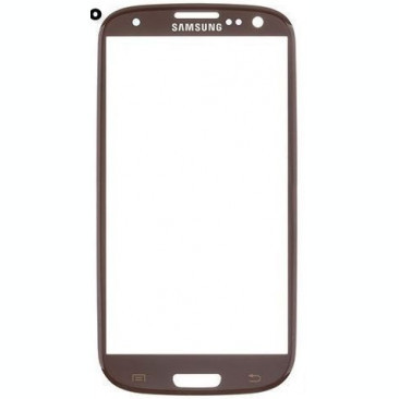 CARCASA (STICLA) GEAM SAMSUNG I9300 GALAXY S3 BROWN OCH foto