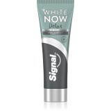Signal White Now Detox Charcoal pasta de dinti pentru albire cu cărbune activ 75 ml