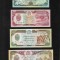 Set Afganistan 50 + 100 + 500 + 1000 afganis unc