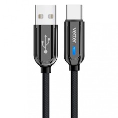 Cablu De Date Si Incarcare Vetter Smart Type-C Auto Disconnect 1.2M CAVTTCAD2D foto