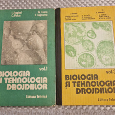 Biologia si tehnologia drojdiilor volumul 1 si 3 I. Anghel