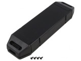 Carcasă Alimentator ABS Neagră 44x163x24 mm