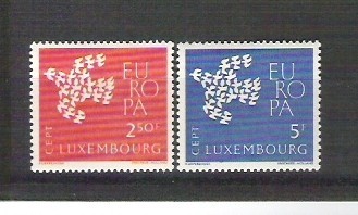 Luxembourg 1961 Europa CEPT, MNH AC.015 foto