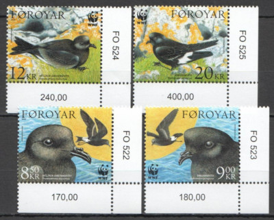 Faroe 2005 - Fauna WWF - PASARI - Michel. 13,50 Eur. - MNH foto