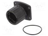 Conector poliamidă HelaGuard HELLERMANNTYTON -50&divide;135&deg;C IP66 negru UL94V-2