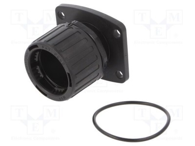 Conector poliamidă HelaGuard HELLERMANNTYTON -50&amp;divide;135&amp;deg;C IP66 negru UL94V-2 foto