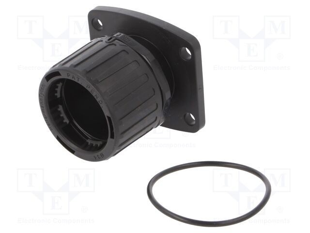 Conector poliamidă HelaGuard HELLERMANNTYTON -50&divide;135&deg;C IP66 negru UL94V-2