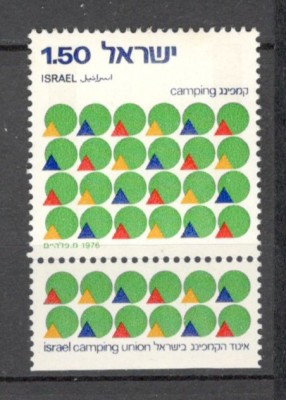 Israel.1976 Camping-cu tabs MI.194 foto