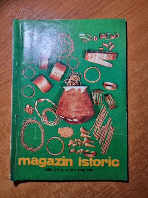 Revista magazin istoric iunie 1981 foto