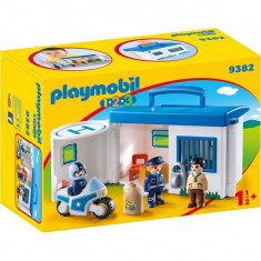 Set mobil de joaca Playmobil, 1.2.3 Statie De Politie foto