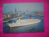 HOPCT 10960 NAVA PASAGERI HAMBURG-HAMBURG GERMANIA -VAPOR-TRANSPORT -EUROPA -CIRCULATA