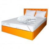 Set Saltea cu spuma poliuretanica HR Memory Foam 4cm Zeus Memory Comfort Dodolut 180x200x20cm, husa hipoalergenica, fermitate tare, greutate max. sust