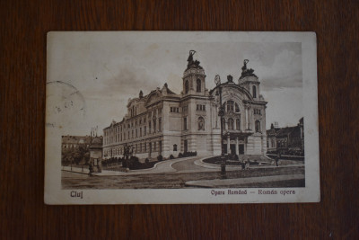 CP Cluj Napoca Kolozsvar Opera Romana Roman opera 1926 foto