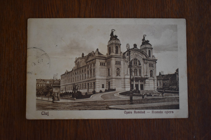 CP Cluj Napoca Kolozsvar Opera Romana Roman opera 1926