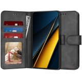 Husa pentru Xiaomi Poco X6 Pro - Techsuit Diary Book - Black