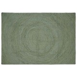 vidaXL Covoare de zonă Verde măsliniu 240 x 340 cm Iută 42010590