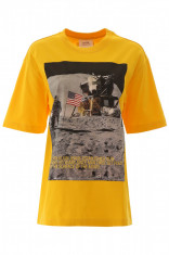 Tricou dama CALVIN KLEIN ESTABLISHED 1978, Calvin klein established 1978 moon landing t-shirt J90J900217 ZBN Galben foto