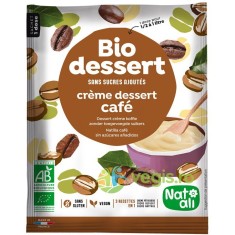 Desert Crema cu Cafea fara Zahar Ecologic/Bio 45g
