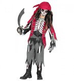 Costum Pirat Schelet Copii, Widmann
