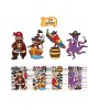Set 600 stickere decorative cu pirati Zerhok, multicolor