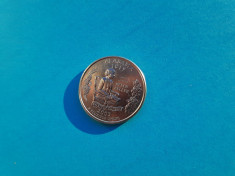 Quarter dollar 2003 lit.P-Alabama-SUA-XF-AUNC-In realitate arata mai bine foto