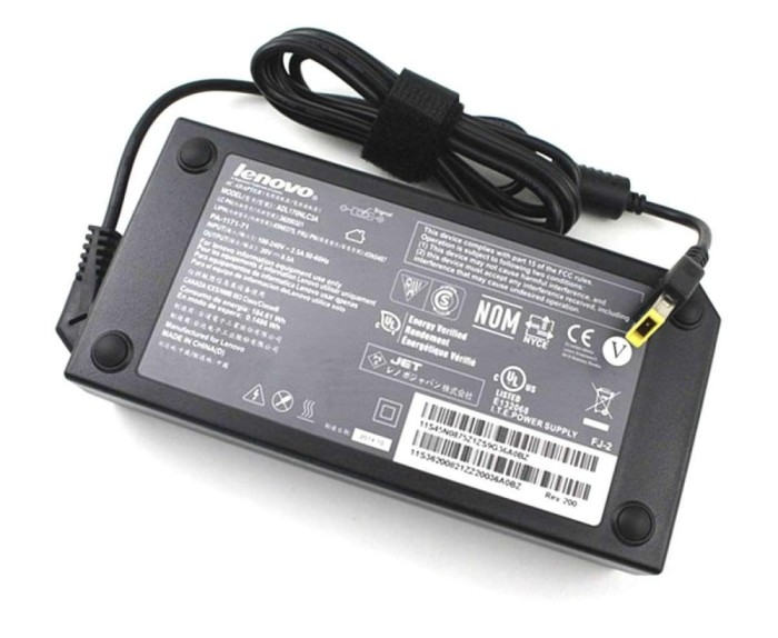 Incarcator Lenovo ThinkPad P50 170W mufa USB yellow, ThinkPad P51 170W mufa USB yellow, ThinkPad P52 170W mufa