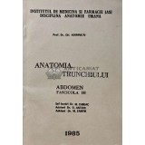 Anatomia trunchiului. Abdomen, fascicola 3 - 1985 - GH. Adomnicai (A228)