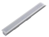 Profil Aluminiu DEEP10 1m pentru Module LED Naturală Lăptoasă