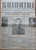 Soldatul, foaie de lamuriri si informatii pentru ostasi, 30.07.1942, Antonescu