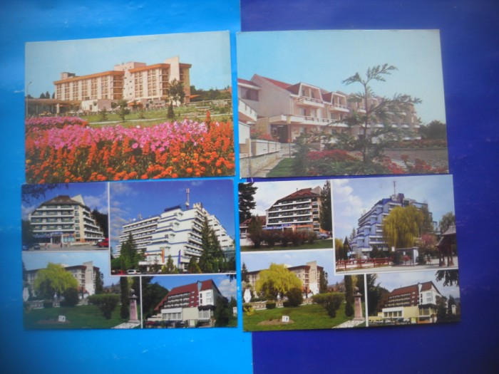 HOPCT LOT 2312 STATIUNEA COVASNA -4 CARTI POSTALE-CIRCULATE