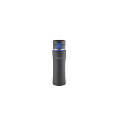 Termos din inox, accesorii pe culoarea albastru, capacitate 480ml, Klausberg foto