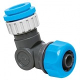 Adaptor articulat pentru furtunuri Aquacraft &reg; 550345, 1/2-3/4-1&quot;, cu mufa inclusa