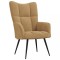 vidaXL Scaun de relaxare, maro, catifea