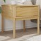 Gossi masuta de veioza floro maro ceara 55x55x54 cm lemn masiv pin