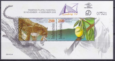 DB1 Fauna Indonezia Jaguar SS MNH foto