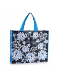 Sacosa cumparaturi poliester multicolor decor Floral 45x12x55H