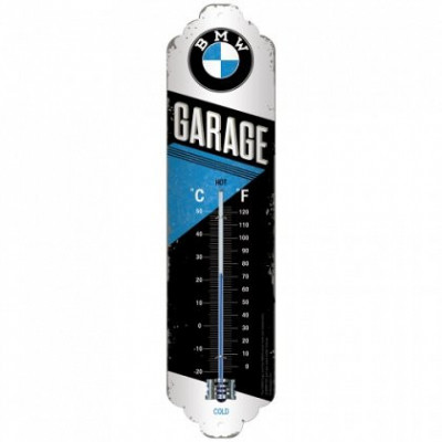 Termometru metalic - BMW Garage foto