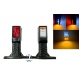 2 x Led Stalk Lampi de pozitie indicatoare de semnalizare remorca camion 12/24V