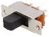 Intrerupator glisant, 2 pozitii, SPDT, ON-ON, KNITTER-SWITCH - MFS 201 N SW