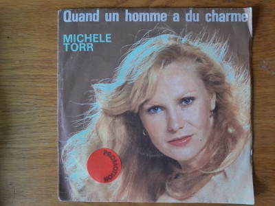 DISC vinil - MICHELE TORR - QUAND UN HOMME A DU CHARME foto