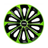Set 4 capace roti Extra strong green R15 Compatibil Cu Jeep, Autohelix MSA