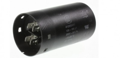 CONDENSATOR PORNIRE MOTOR MASINA DE SPALAT VASE MIELE G1150 /130UF foto